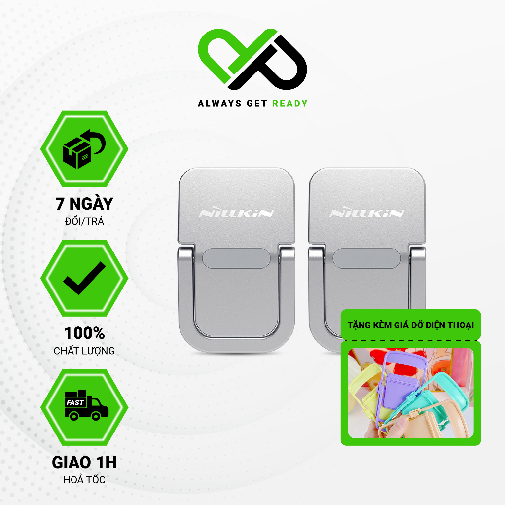 Chân Đế Đỡ Laptop Nillkin Bolster Portable Stand cho Laptop Macbook / Laptop Surface / Laptop Asus / Laptop HP / Laptop