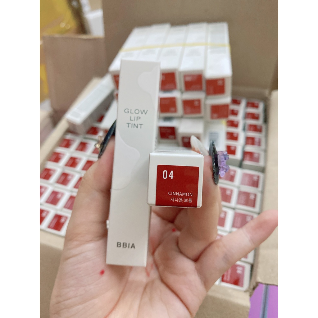 Son Tint Bóng Bbia Glow Lip Tint 3.2g full màu 004