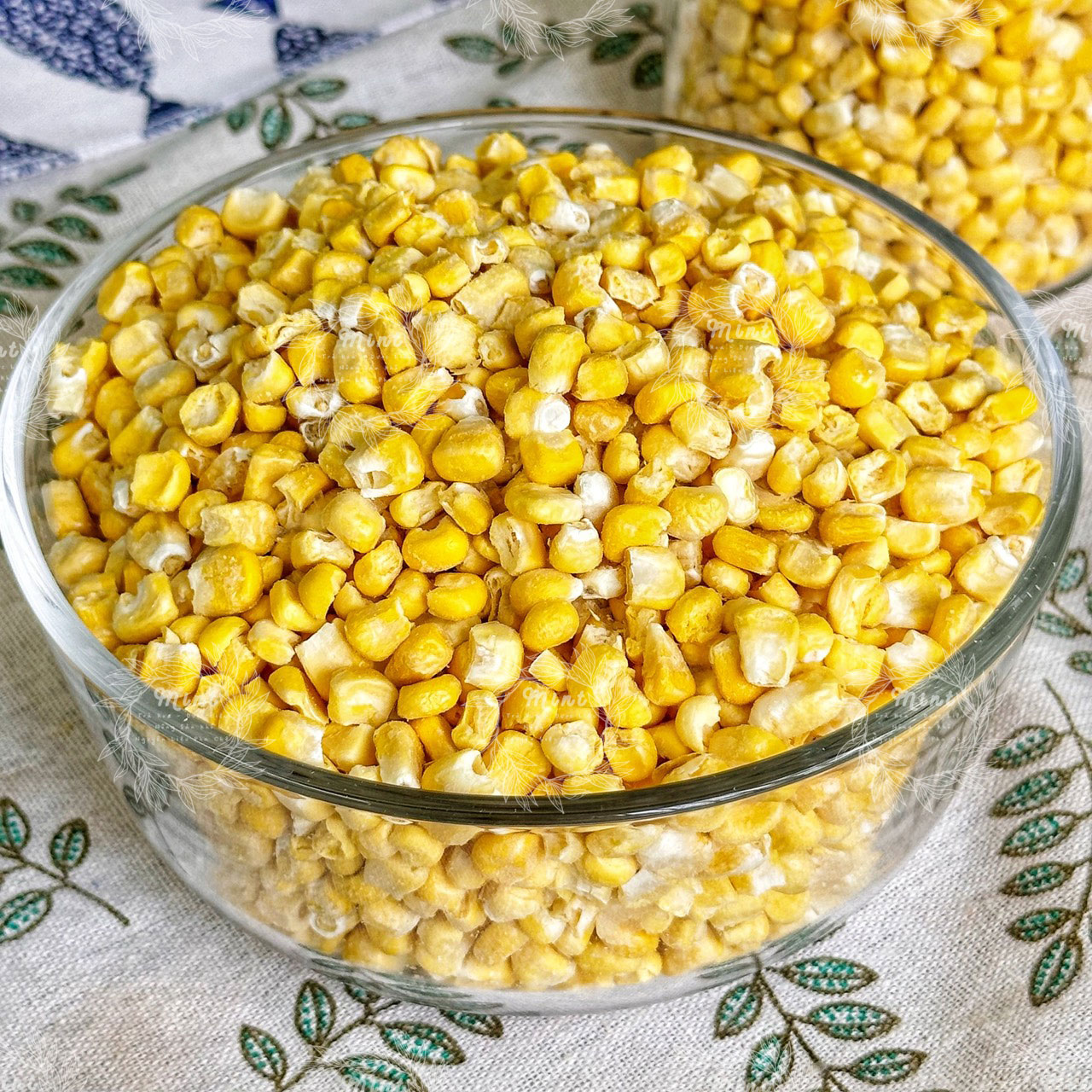 Ngô ngọt sấy thăng hoa - hủ thủy tinh cao cấp 350gr