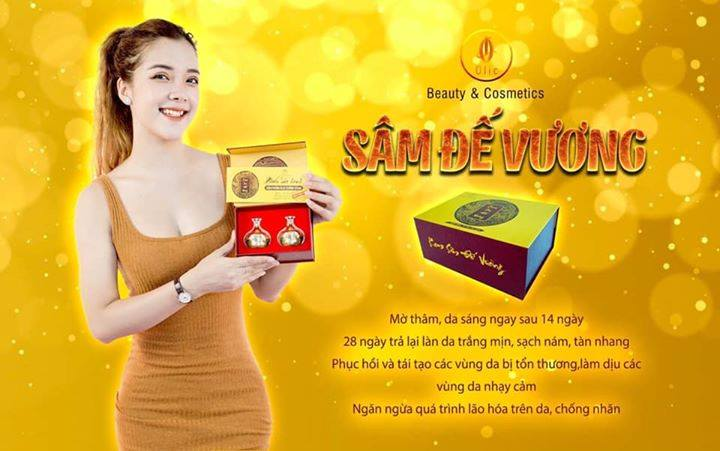 Kem sâm đế vương dưỡng da mờ nám