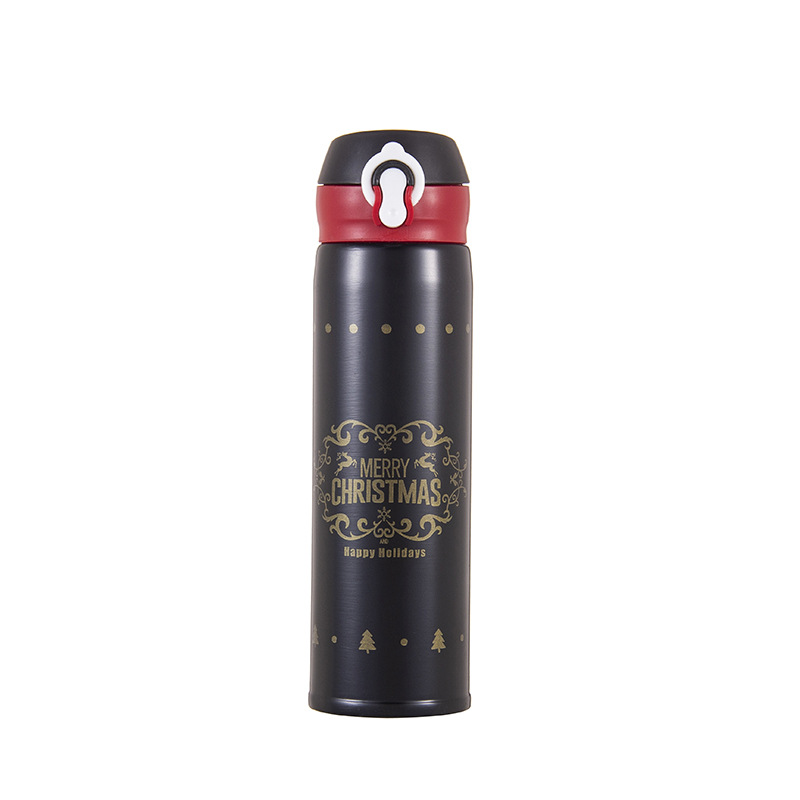 Bình giữ nhiệt Giáng Sinh Noel 500ml Cao Cấp