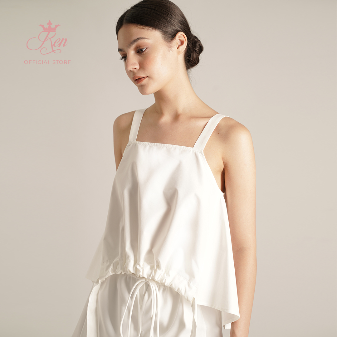 Ren by tee - áo hai dây rút dây linh hoạt