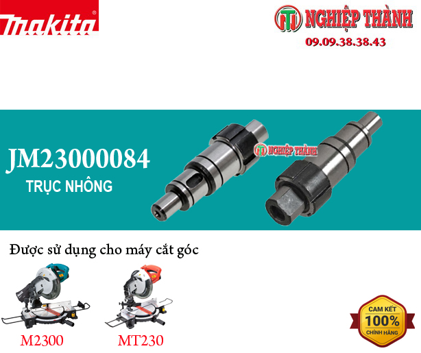 Trục nhông máy cắt nhôm Makita M2300 / Maktec MT230 hàng chính hãng