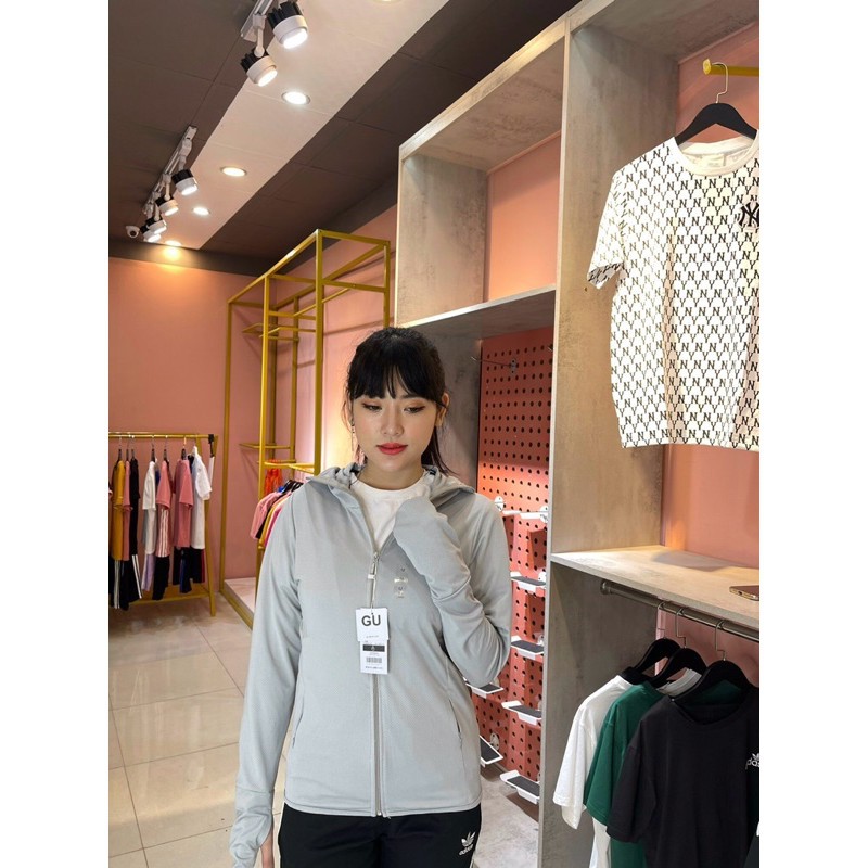 Áo chống nắng GU phong cách trẻ chống tia uv CỰC TỐT