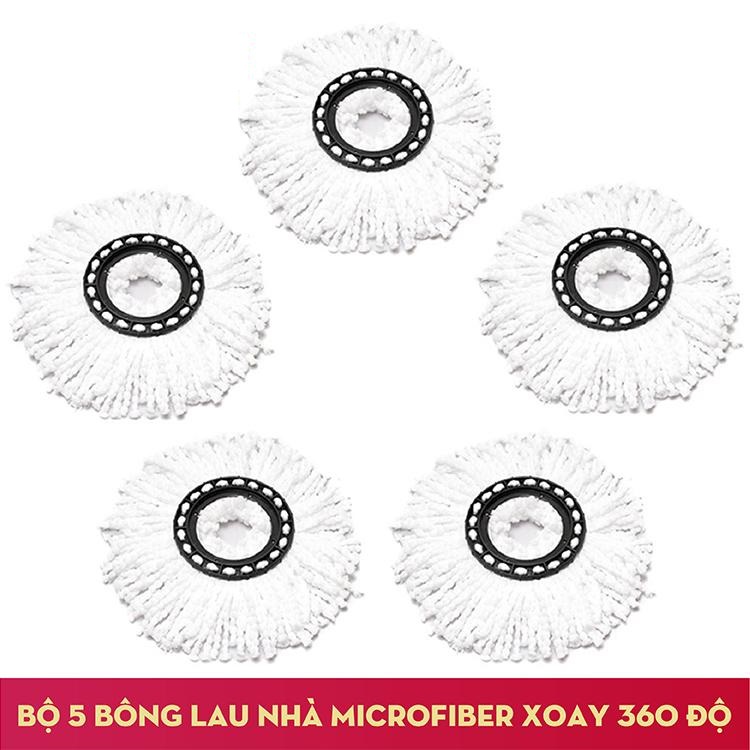 Combo 3-5 bông lau nhà 360 độ phù hợp các loại cây lau