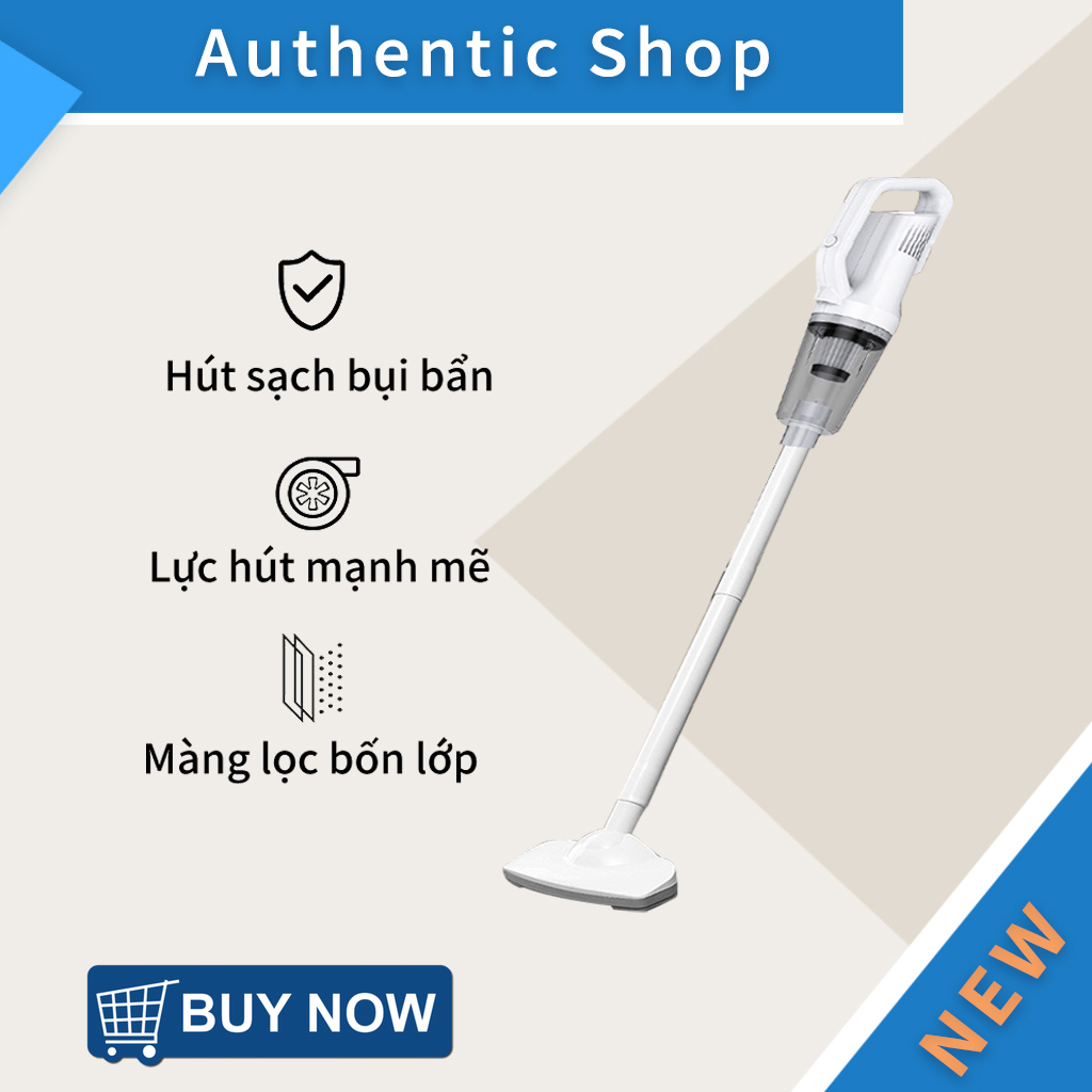 Máy hút bụi cầm tay mini - Máy hút bụi không dây đa năng lực hút siêu mạnh sử dụng hút bụi ô tô, bụi giường