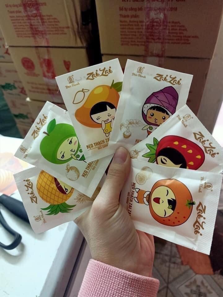 Combo 2 gói Kẹo thạch Zòn zai siêu ngon, ăn là mê luôn cả nhà ơi