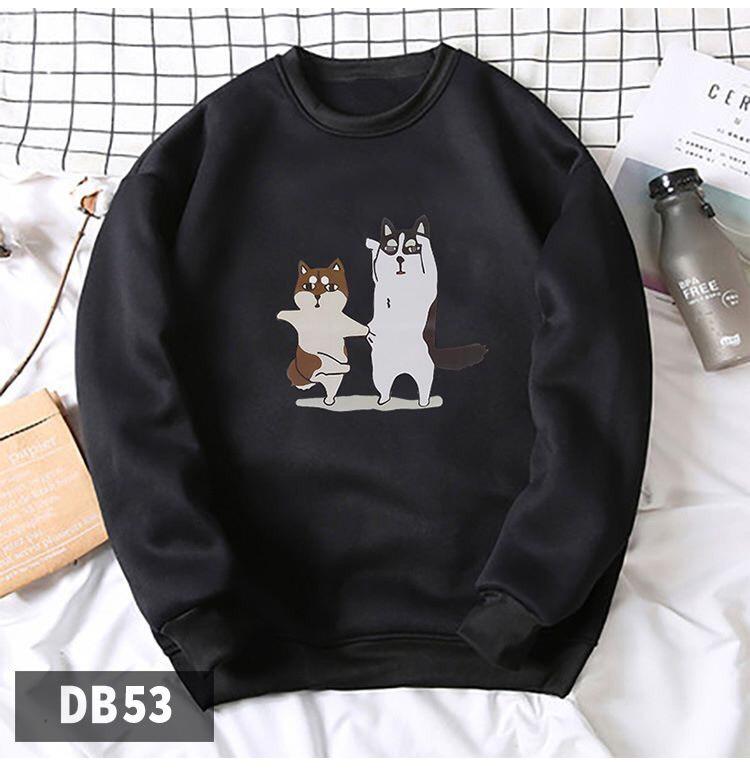 [HCM]ÁO SWEATER UNISEX HUSKY NHẢ MÚA CÓ bigsize đến hơn 100kg