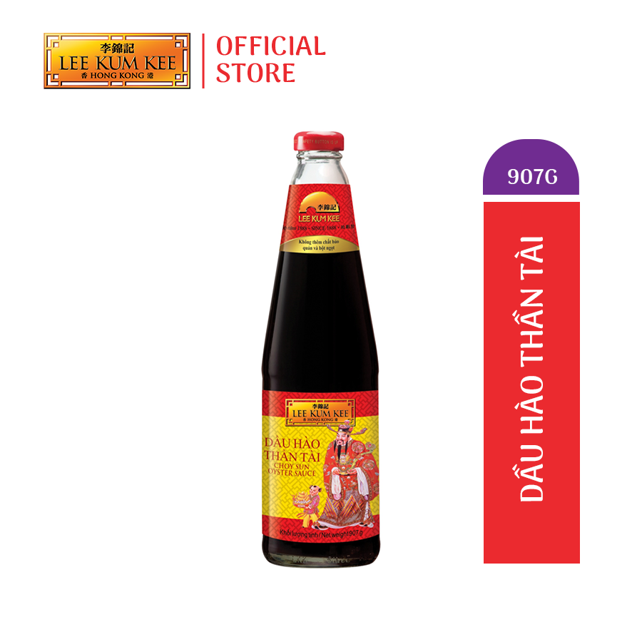 Dầu hào thần tài Lee Kum Kee Choy Sun Oyster Sauce 907g
