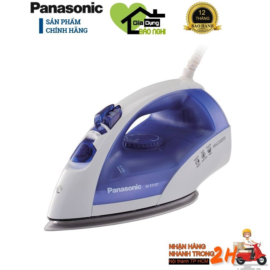 Bàn ủi hơi nước panasonic ni-e510