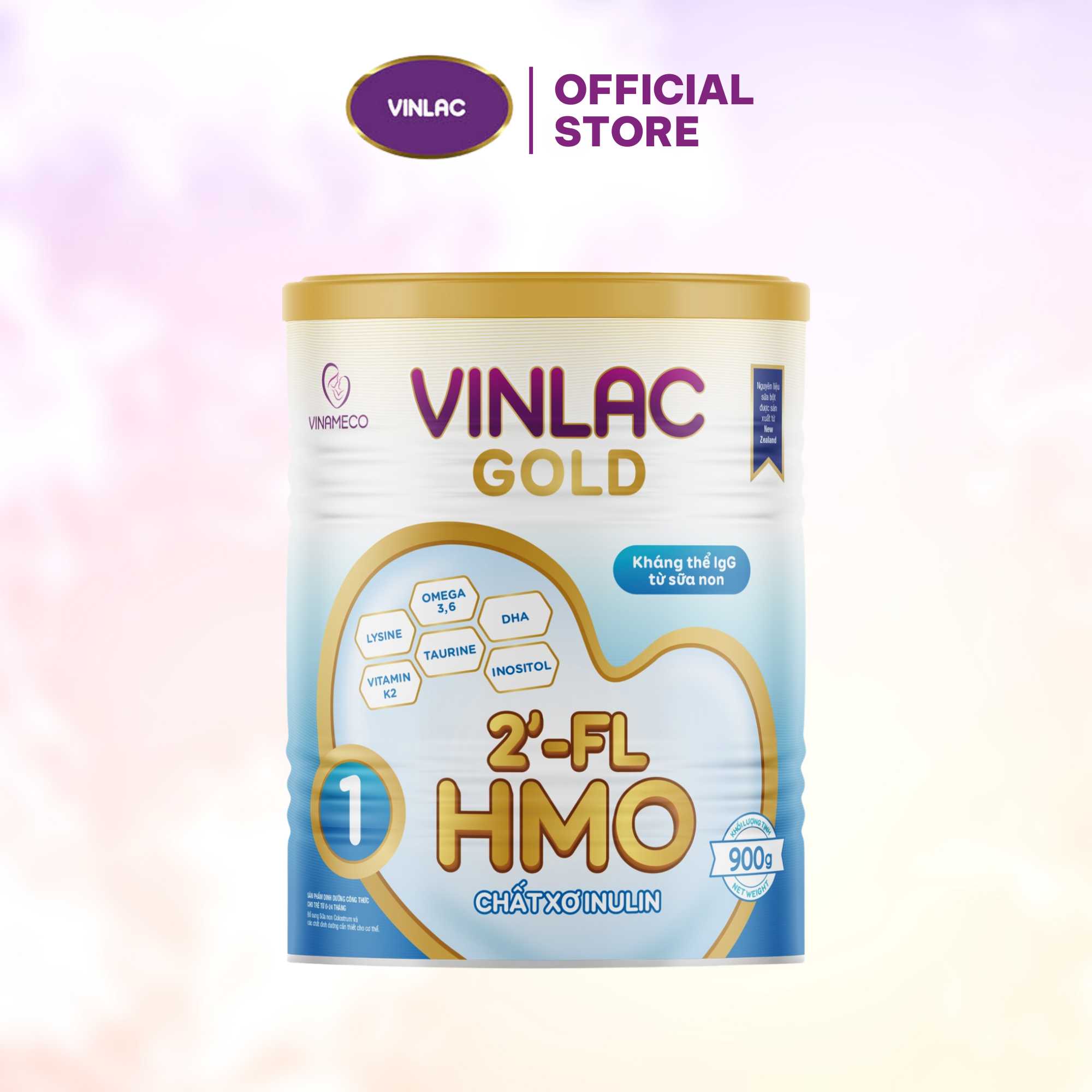 Sữa bột vinlac gold số 1 900g