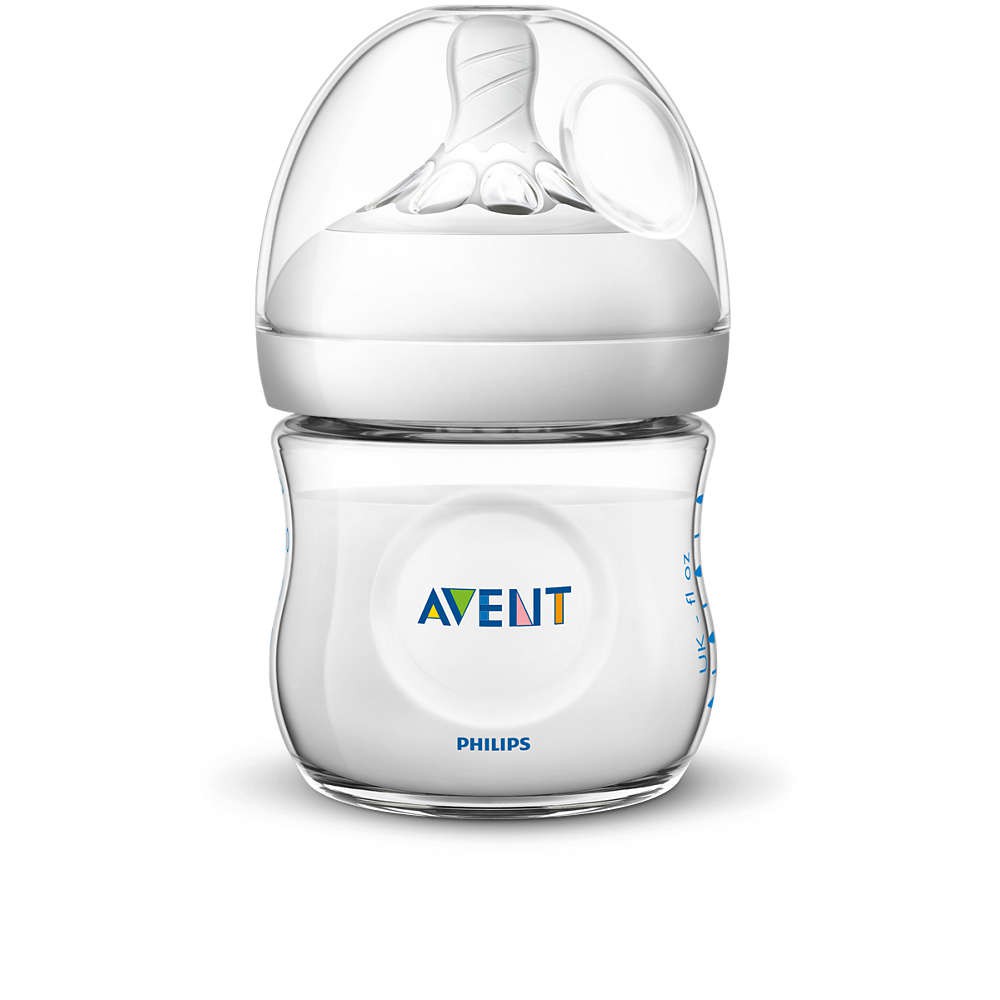 [Hộp đơn] Bình sữa cổ rộng Avent Nautural 60ml-125ml-260ml-330ml