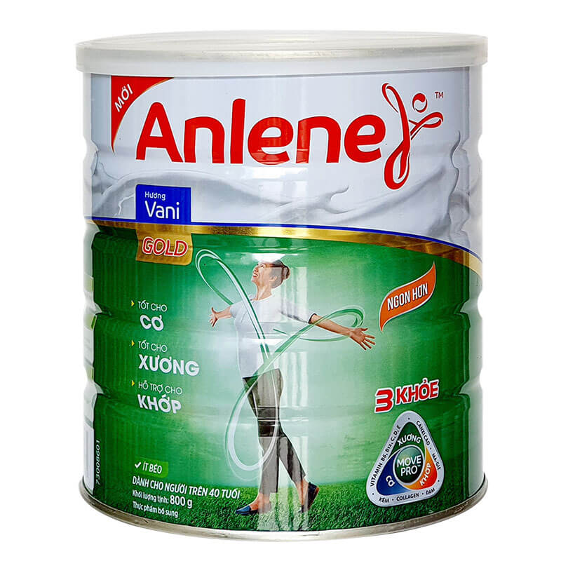 [HCM]Sữa bột Anlene Vani 800g