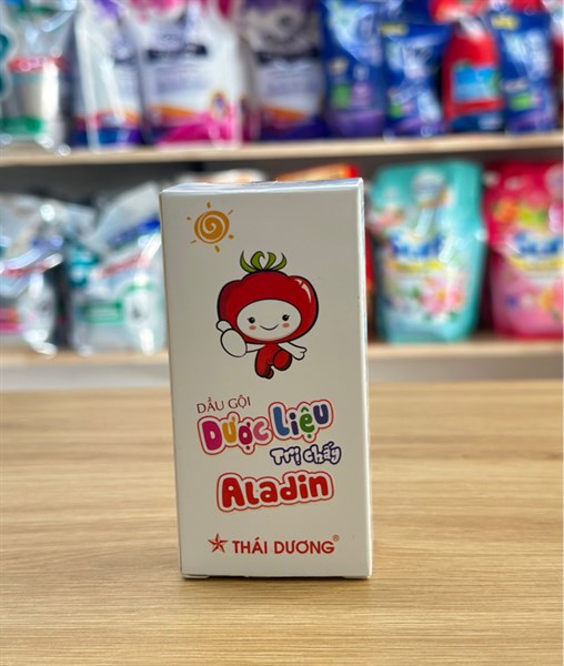 Dầu gội dược liệu trị chấy Aladin [ Sản phẩm của Sao Thái Dương] 30g