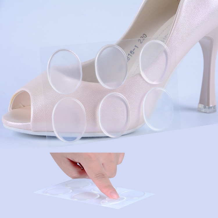 Miếng lót giày silicon chống đau chân bảo vệ những điểm cọ sát bộ 6 miếng