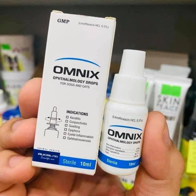 Alkin Omnix nhỏ mắt chó mèo / Lọ 10ml