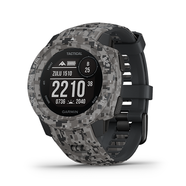 Đồng hồ thông minh Garmin Instinct Tactical - Hàng Chính Hãng