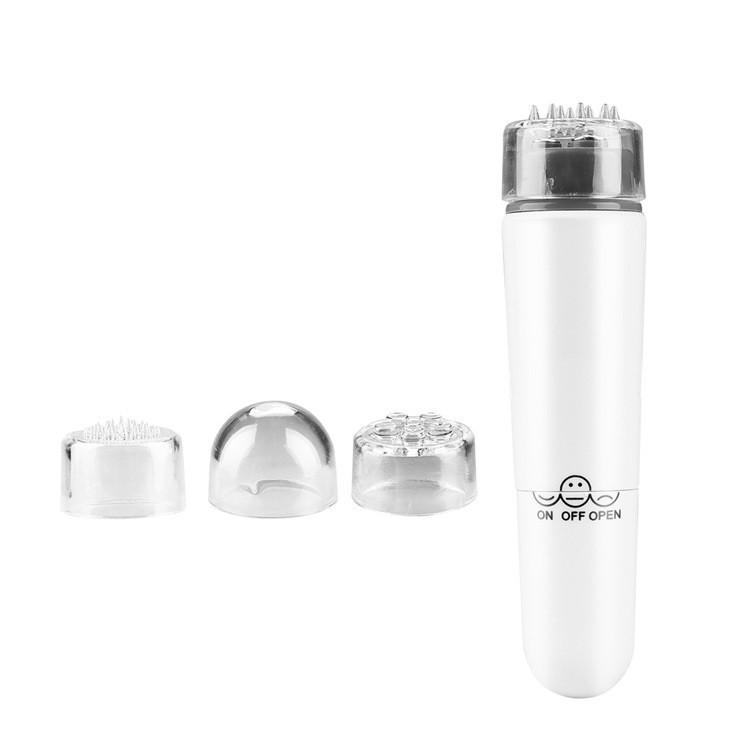 Gậy massage cầm tay đa năng (mặt, mắt, vai, gáy, đầu....) 4 đầu massage (10x2,5cm)