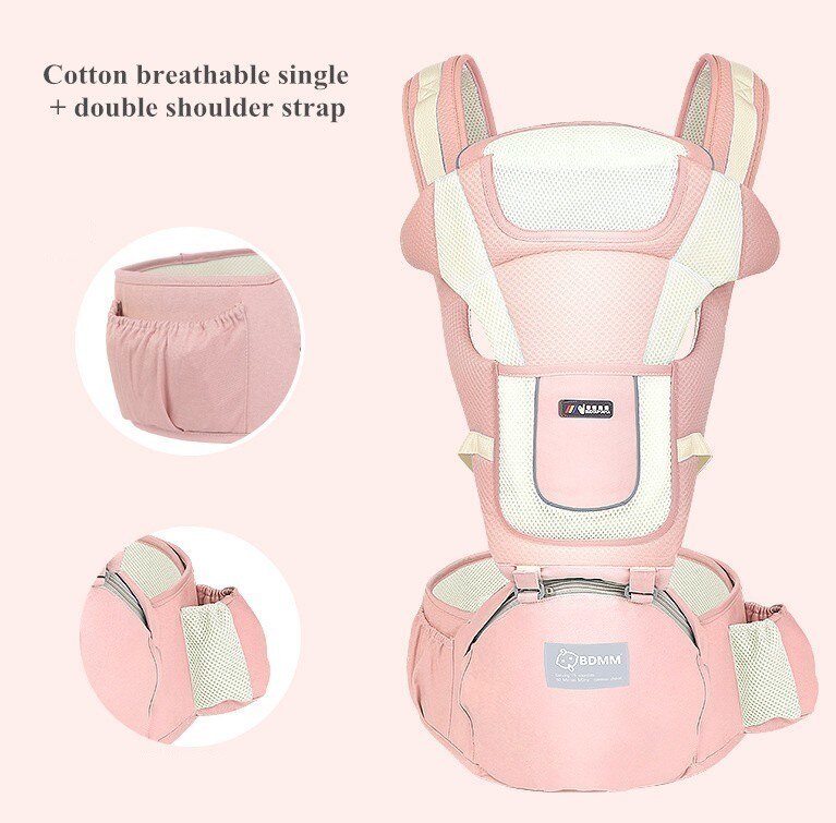 ĐAI ĐỊU EM BÉ CÓ BỆ NGỒI, NGĂN ĐỂ ĐỒ CHO BÉ TỪ 0- 36 THÁNG- ĐỊU NGỒI ĐA NĂNG 9 TƯ THẾ AN TOÀN TIỆN LỢI CHO MẸ VÀ BÉ YÊU