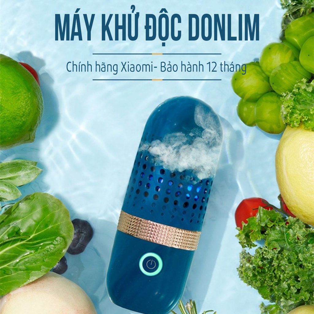 [CHÍNH HÃNG] Máy khử khuẩn thực phẩm Donlim - máy khử trùng , tiệt trùng thực phẩm rửa trái cây, rau củ quả, thịt, cá,