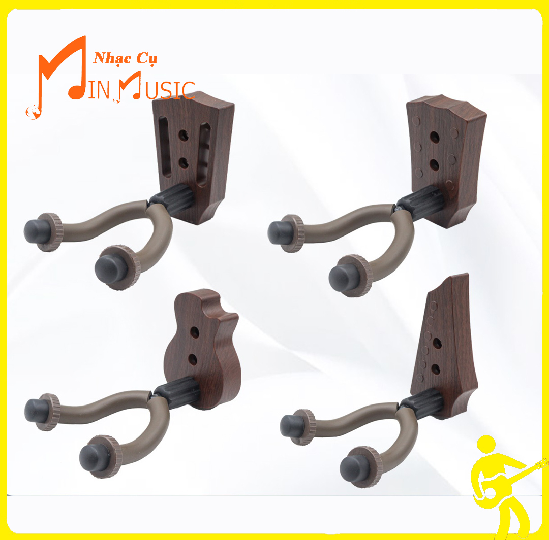 Móc treo đàn guitar kiểu đế gỗ i giá treo đàn guitar hàng cao cấp i giá treo hình guitar