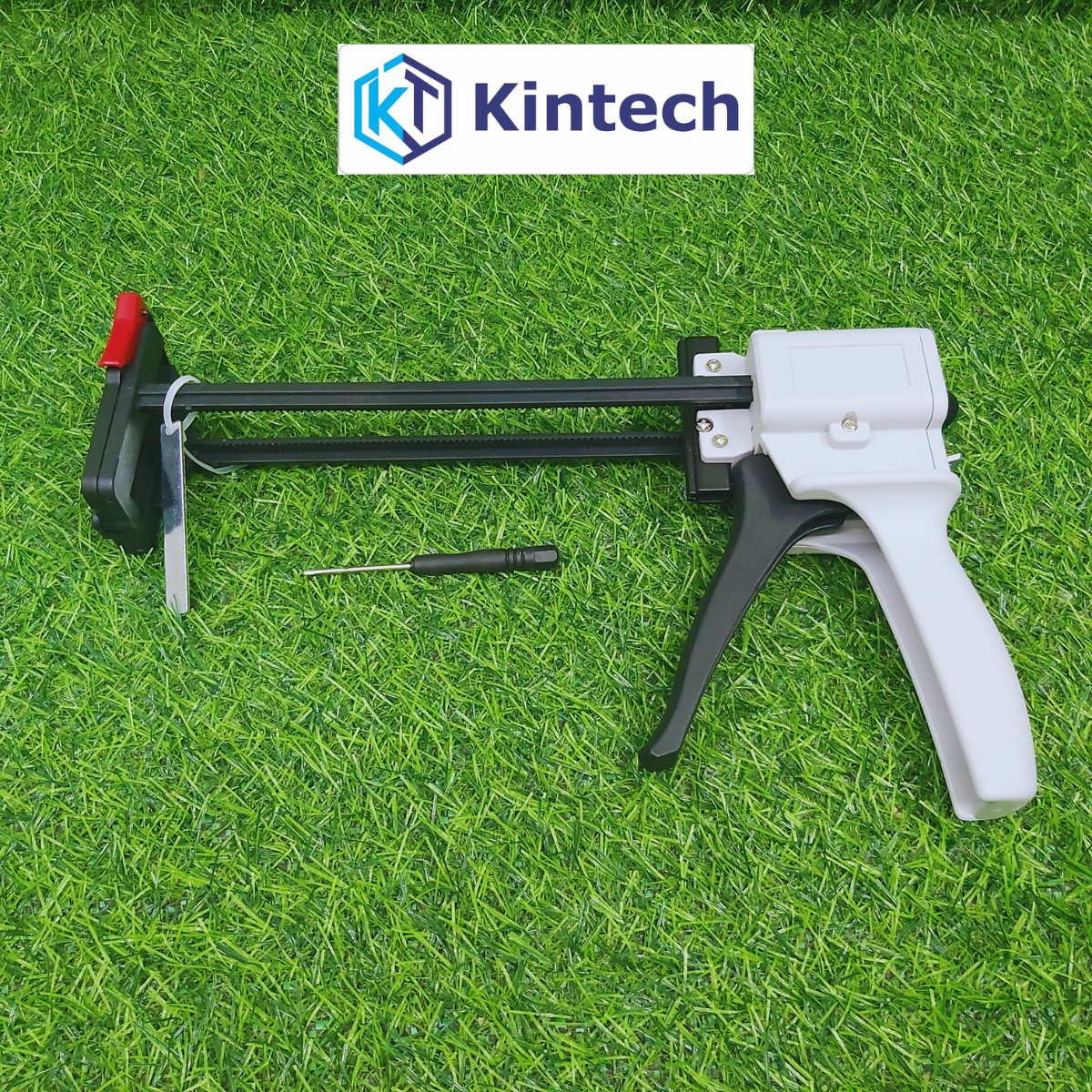 Súng bơm keo máy bóp kiệt keo trong túy hỗ trợ lắp máy đi keo gọn đẹp Kintech
