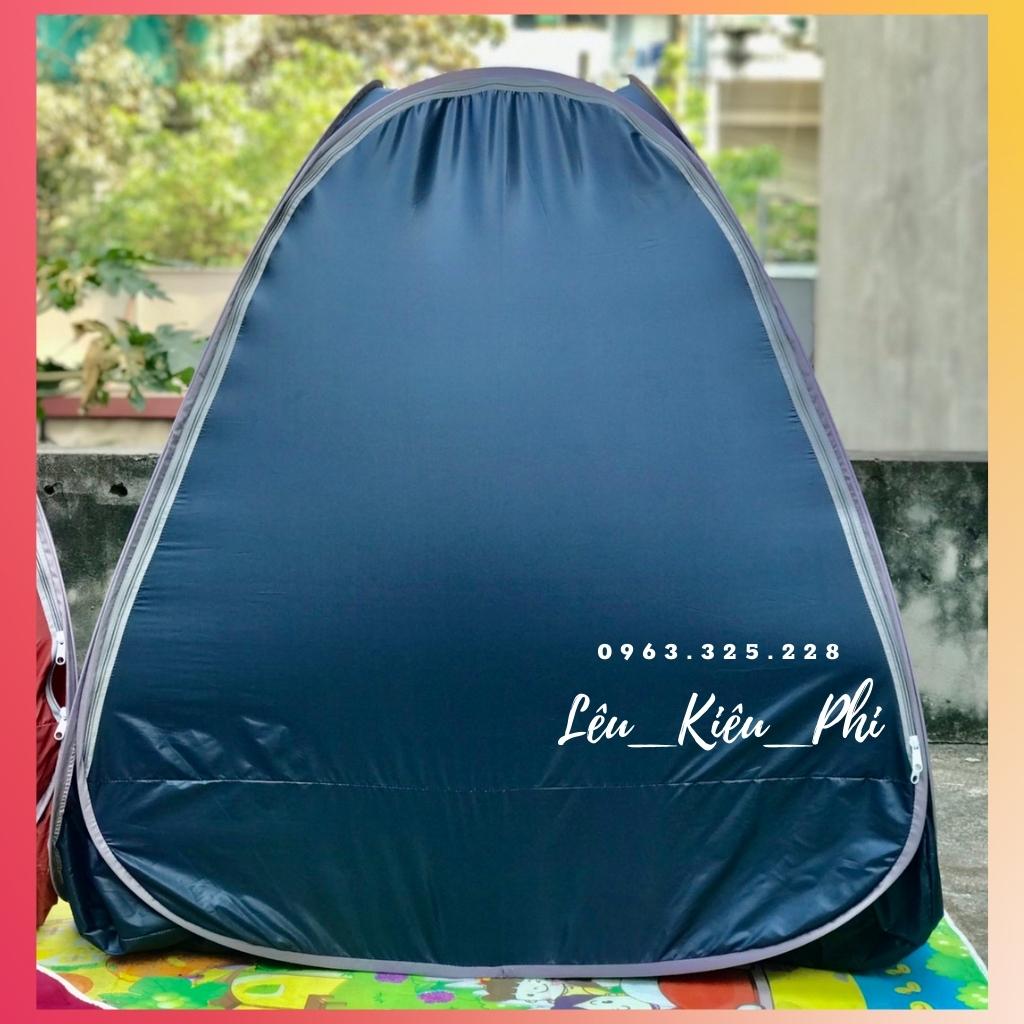 Lều xông hơi sau sinh tam giác chui đầu cao cấp tự bung tại nhà kho Kiều Phi ( màu ngẫu nhiên) - khung không han gỉ bảo hành 18 tháng