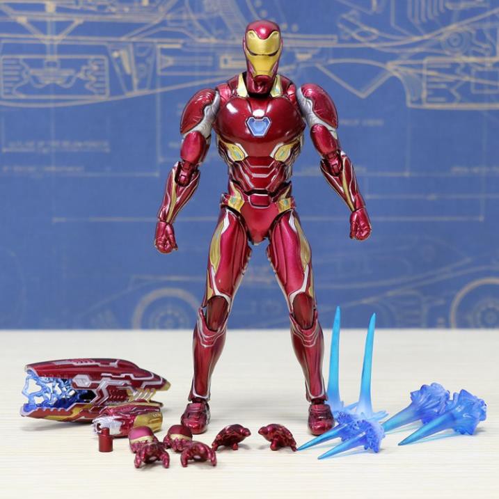 Đặt trước ZD TOYS 110 IRON MAN MK50 NANO FLOATING GUN WITH PLATFORM SET   Mô Hình Cao Cấp