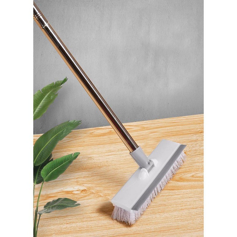 Chổi chà sàn nhà thông minh 2 mặt dùng lau và quét nhà tắm tiện lợi, chổi chà sàn nhà tắm đa năng - Gia dụng thông minh HD