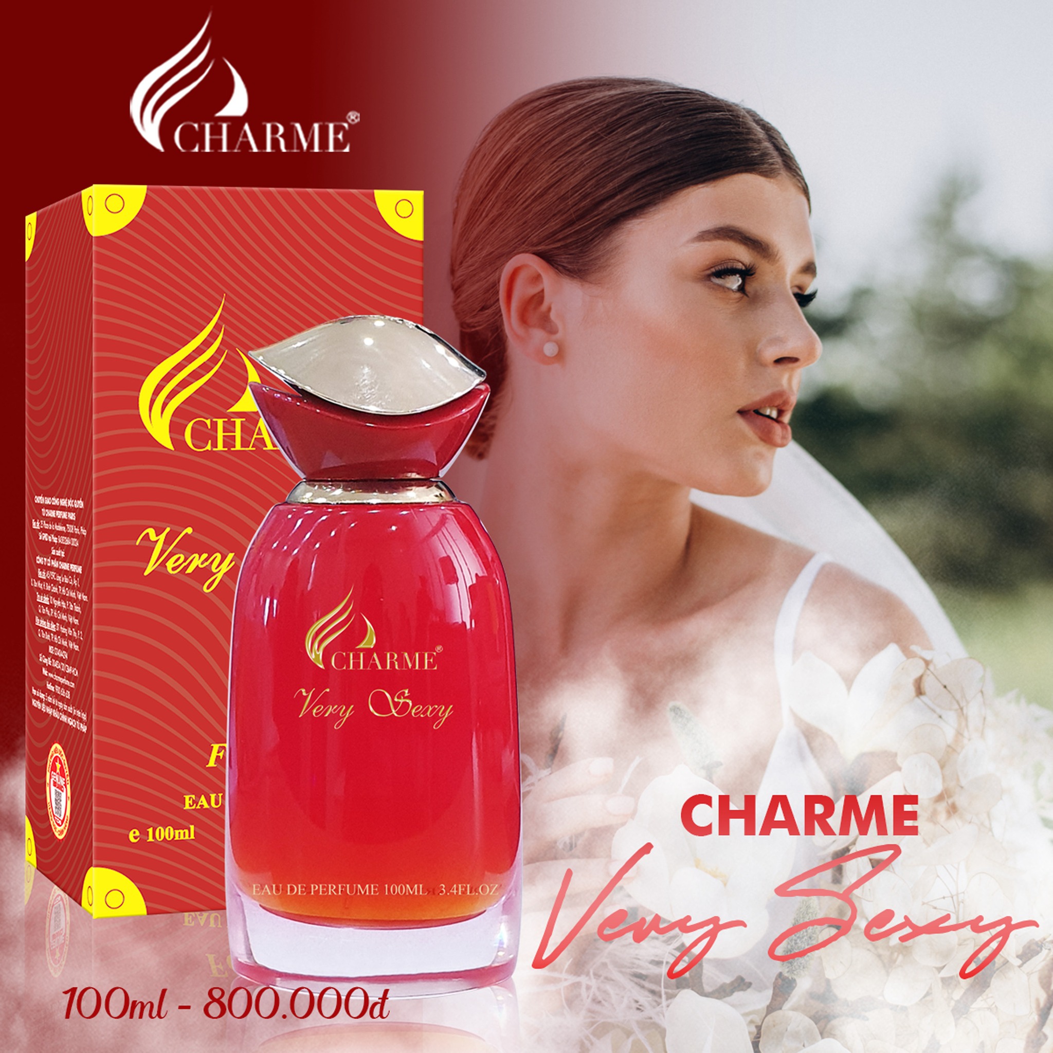 Nước hoa nữ Very Sexy – NGỌT NGÀO VÀ LÔI CUỐN (10ml - 100ML)