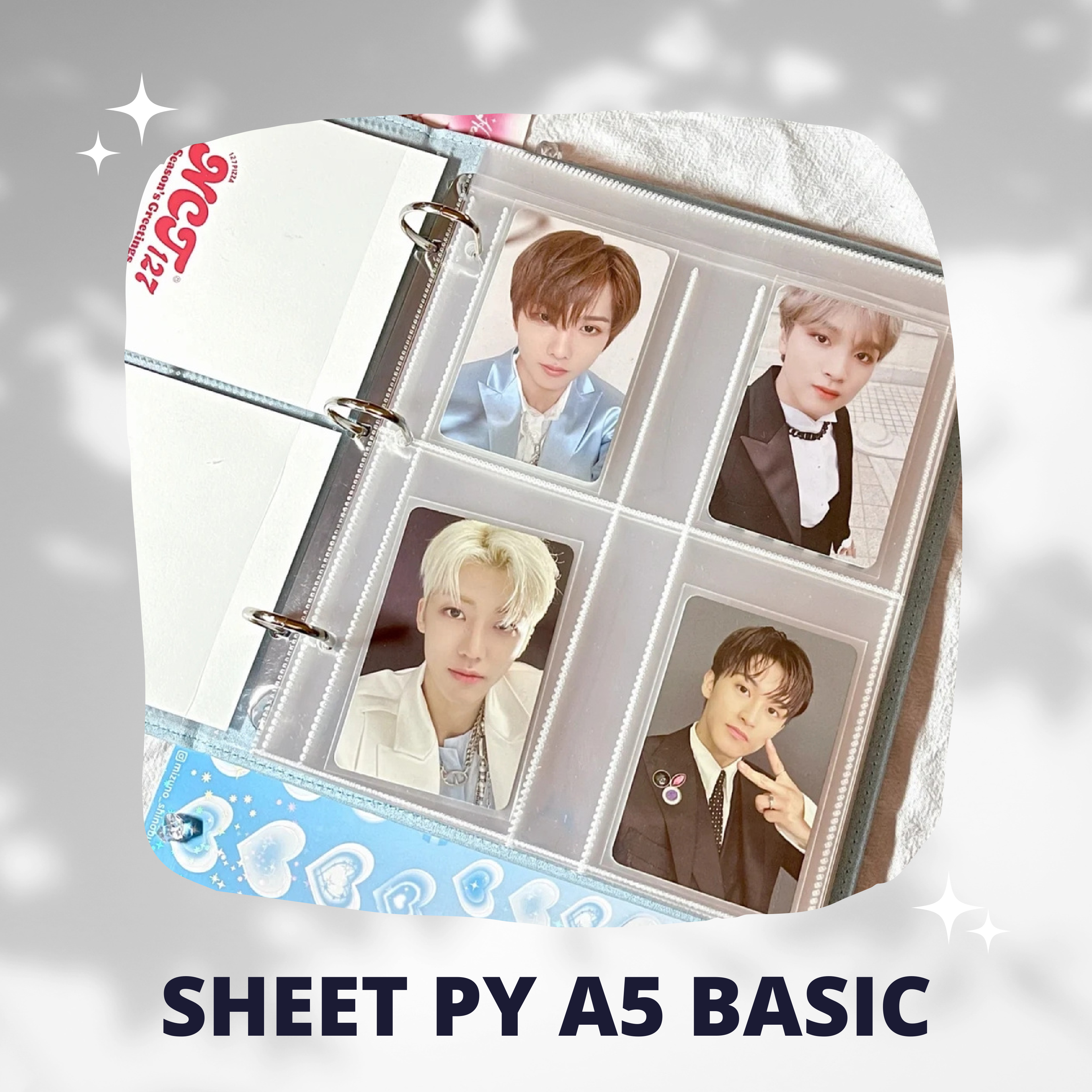 Sheet - py a5 basic cho binder 3 còng