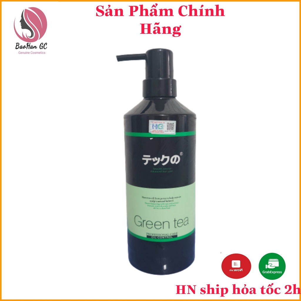 Dầu gội cho tóc dầu và hư tổn Meiki nhật trà xanh 780ml chính hãng. Dầu gội chống nhờn meiki.BaohanGc