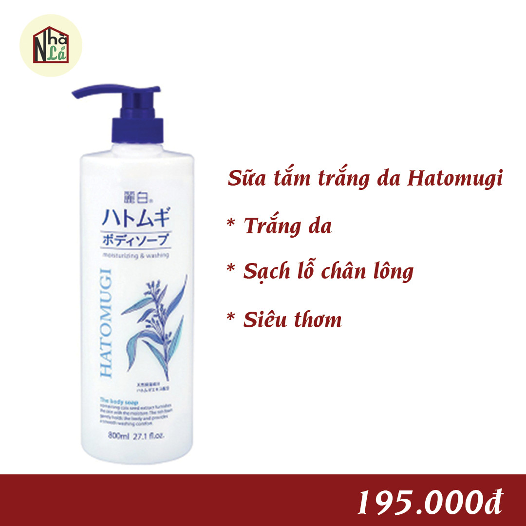 Sữa tắm trắng da Hatomugi