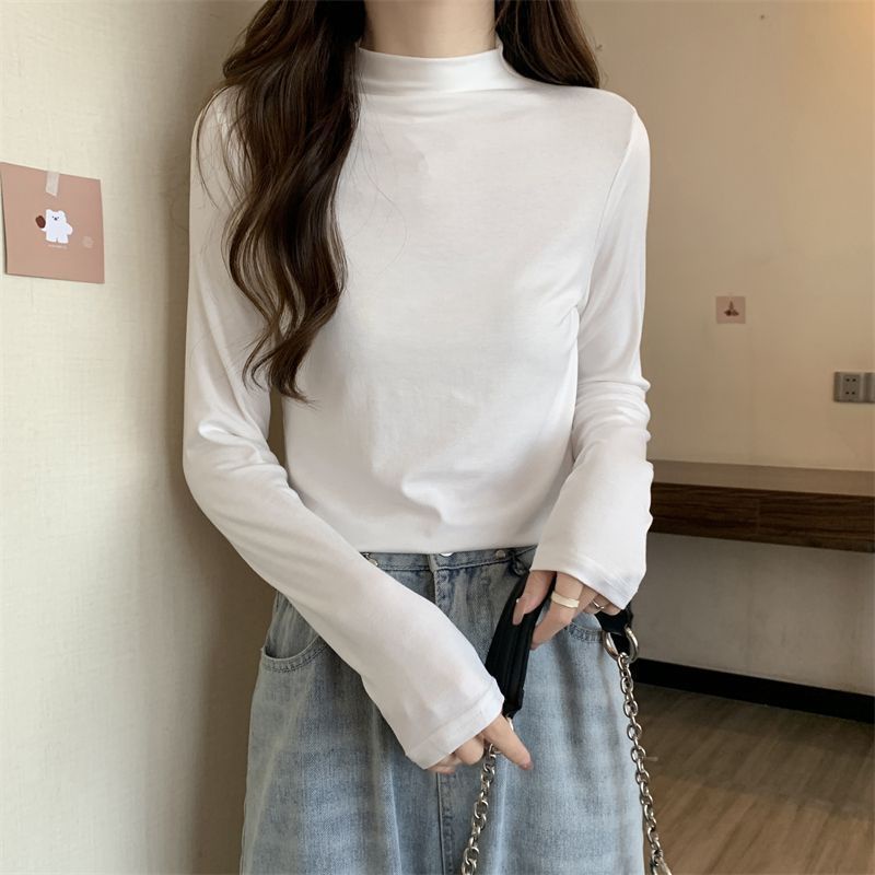 Áo giữ nhiệt nữ MADELA dài tay chất thun dày dặn, áo mặc trong giữ nhiệt siêu ấm