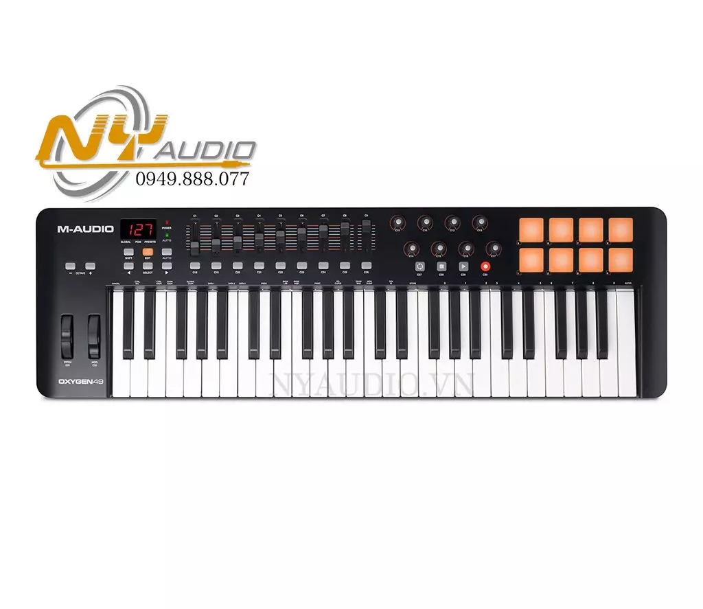 M-Audio Oxygen 49 MK IV Bộ điều khiển MIDI