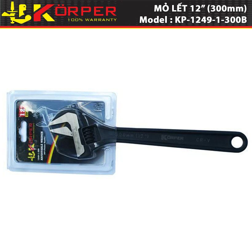 Mỏ lết đen 300mm korper