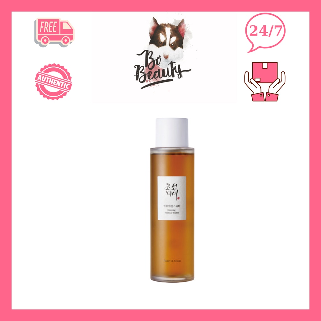 Nước hoa hồng toner dưỡng da Beauty of Joseon - Ginseng Essence Water