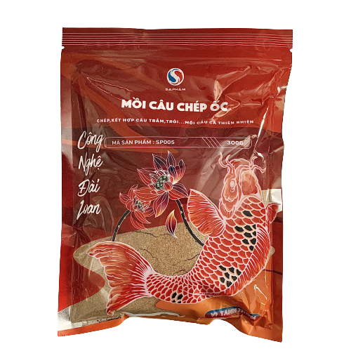 Mồi câu chép ốc hãng mồi sa phạm