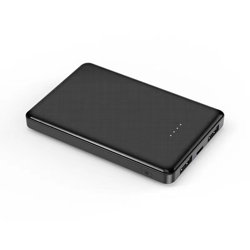 AME216 Sạc nhanh thời trang và nhẹ hỗ trợ nhiều loại cổng sạc, phối màu đen trắng, sạc dự phòng di động - 2