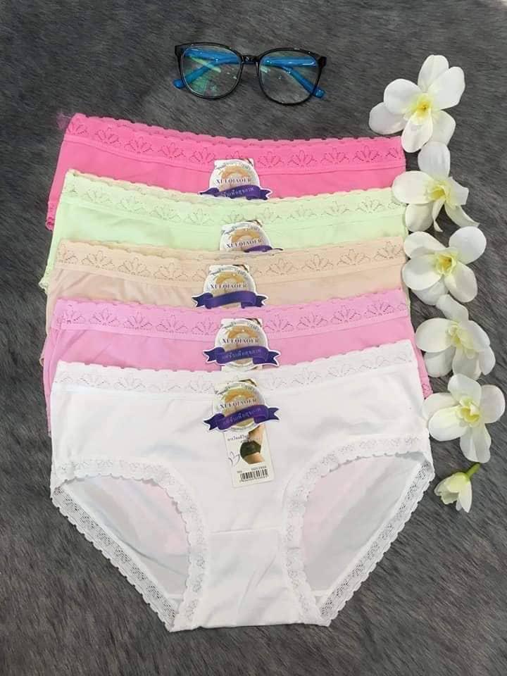 Sét 10 quần lót cotton ren