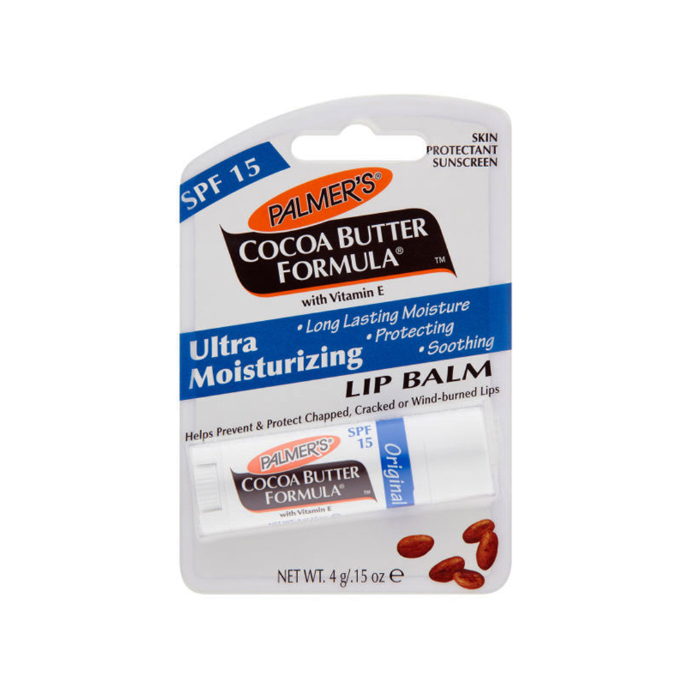 Son dưỡng môi giảm khô nứt nẻ Hương ca cao - SPF15 Palmers Cococa Butter Ultra Moisturizing Lip Balm Sunscreen Stick 4g
