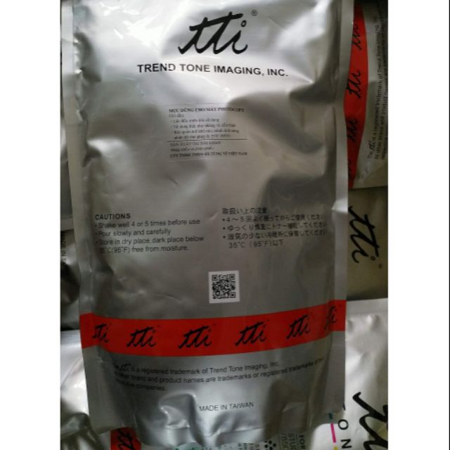 Mực đổ photo Tti 1kg nhập khẩu