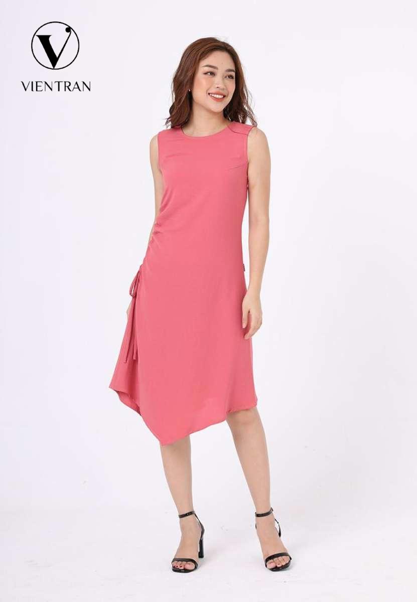Đầm nữ ôm rút dây eo vien tran v63r19h046