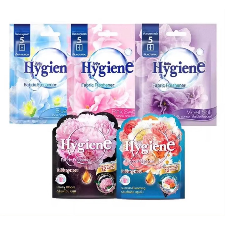 Túi Thơm Để Tủ Quần Áo Hygiene 8gr Thái Lan /Thơm Phòng Treo Xe Phòng Ngủ Hương Hoa 8gr/