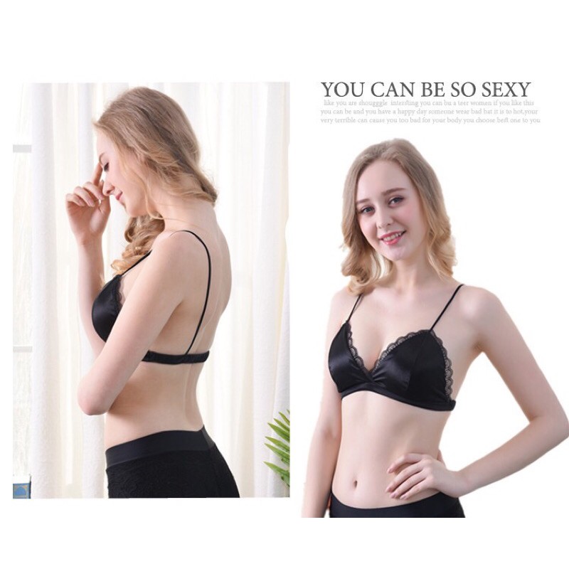 Áo bra satin dạng lụa 263