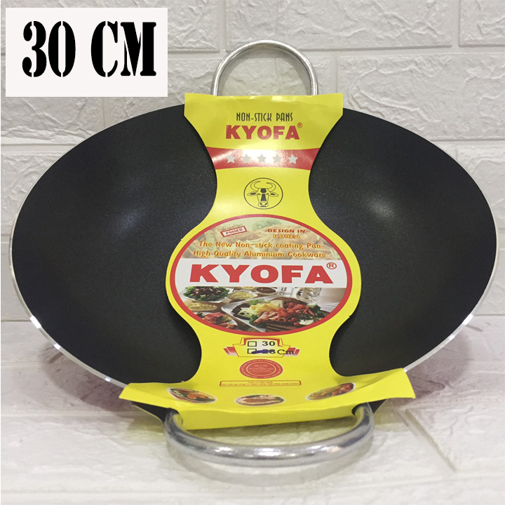 [HCM][DEAL LAZ] Chảo chống dính 2 quai sâu lòng size 30 cm. Chảo chống dính 2 quai hàng công ty