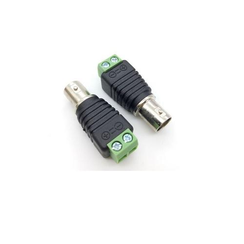Cặp jack bnc đực vặn vít cho camera