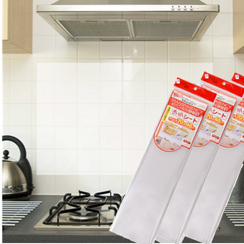 Miếng dán tường nhà bếp trong suốt chịu nhiệt