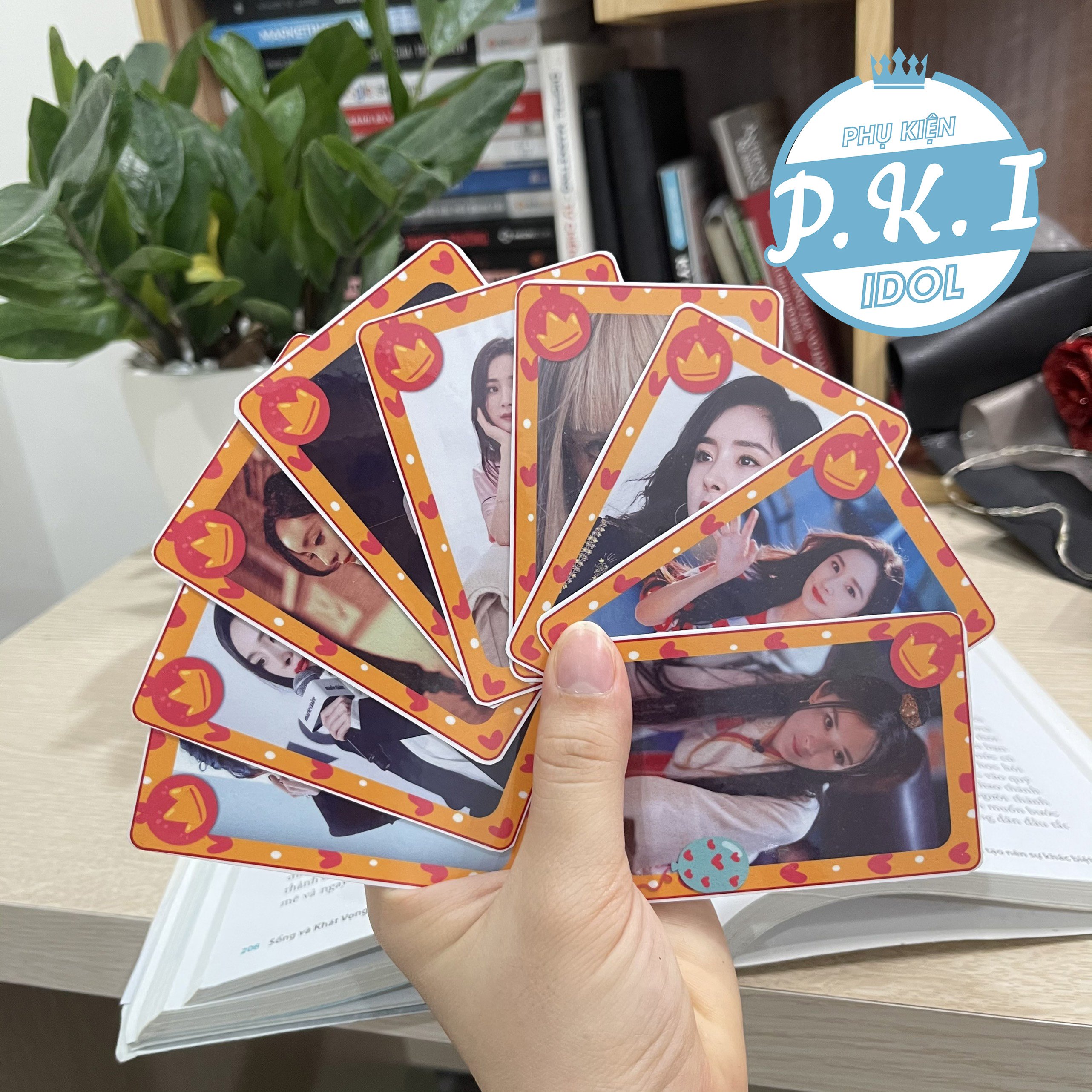 Bộ Card Cứng In Hình Diễn Viên Dương Mịch Bo Góc Sang Trọng