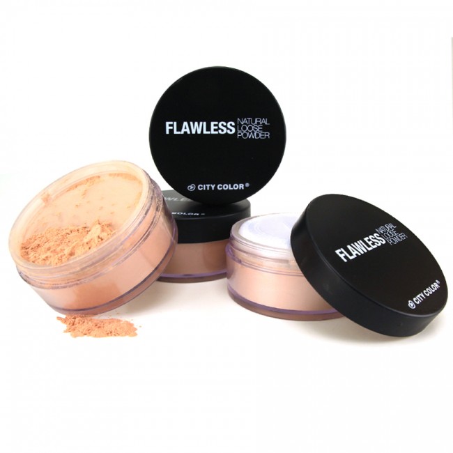 Phấn phủ dạng bột mineral loose powder city color _ màu light